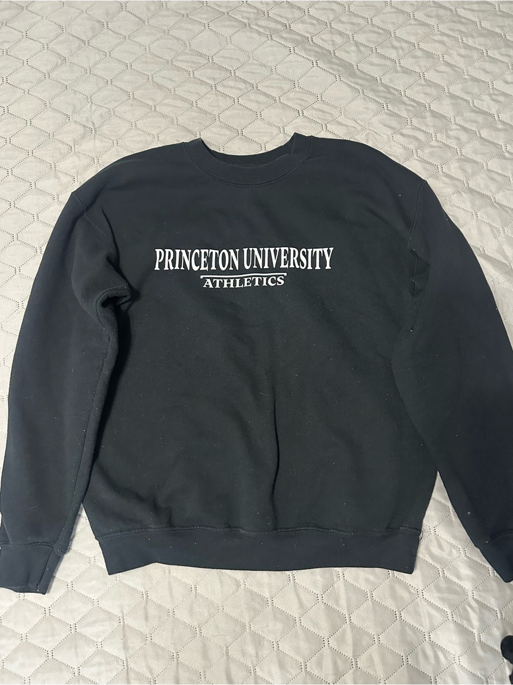 Princeton Athletics Black Crewneck Sweatshirt SIZE L